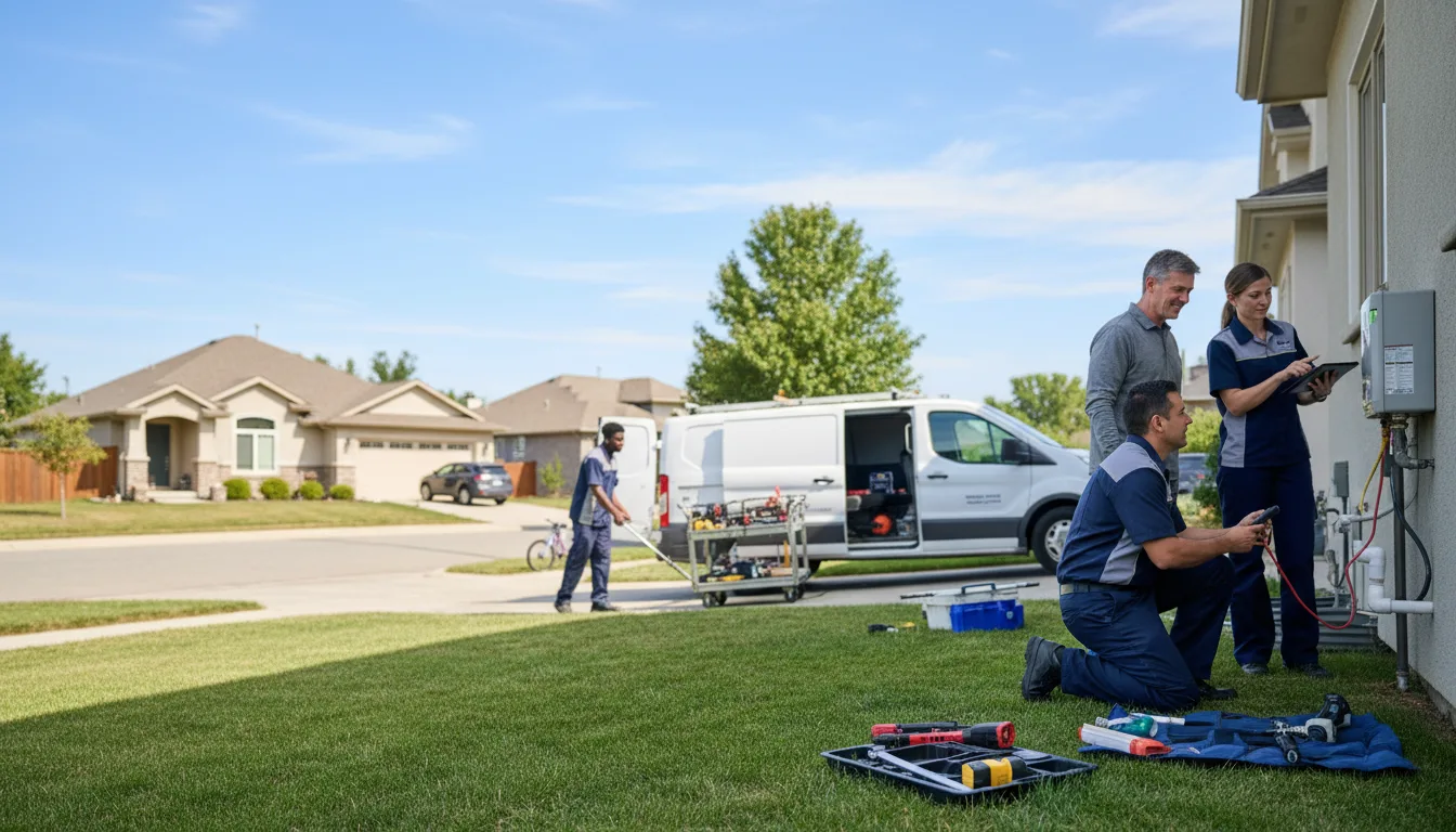Tankless water heater service in Jayton, TX